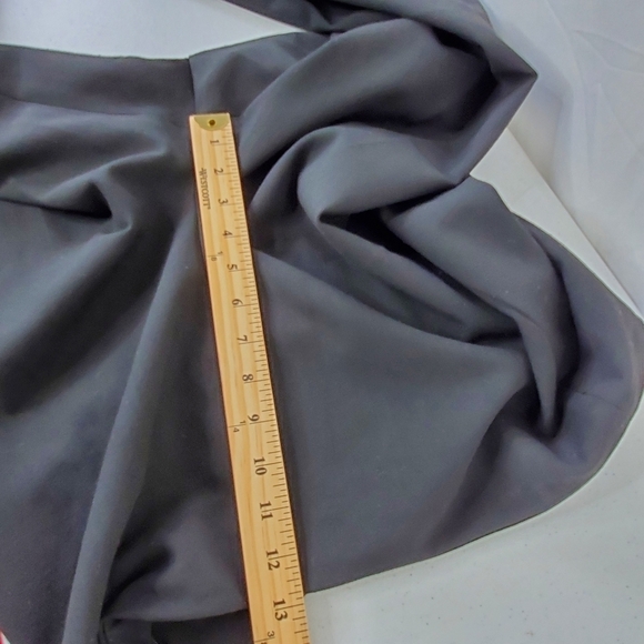 Talbots Wide Leg Hollywood Pants Size 16 Viscose Hi-Rise Black Trousers Career - Picture 8 of 14